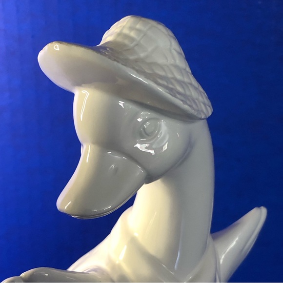 Ceramic Dapper Duck Figurine - Picture 3 of 5